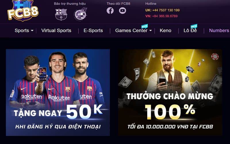 Khuyến mãi FCB8