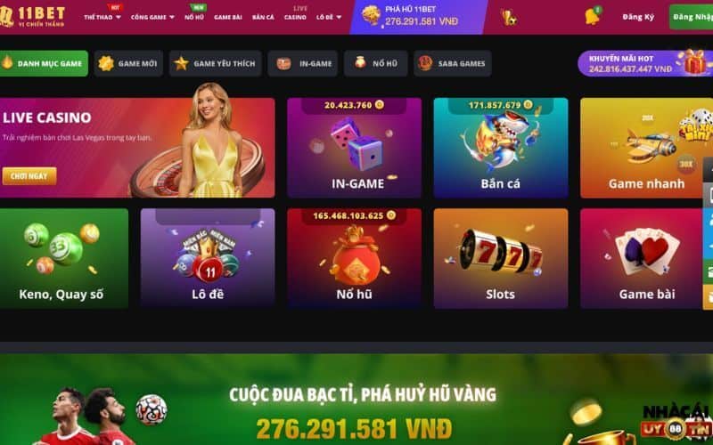 Nhà cái 11bet có uy tín không