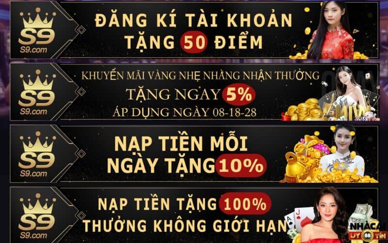 Khuyến mãi S9