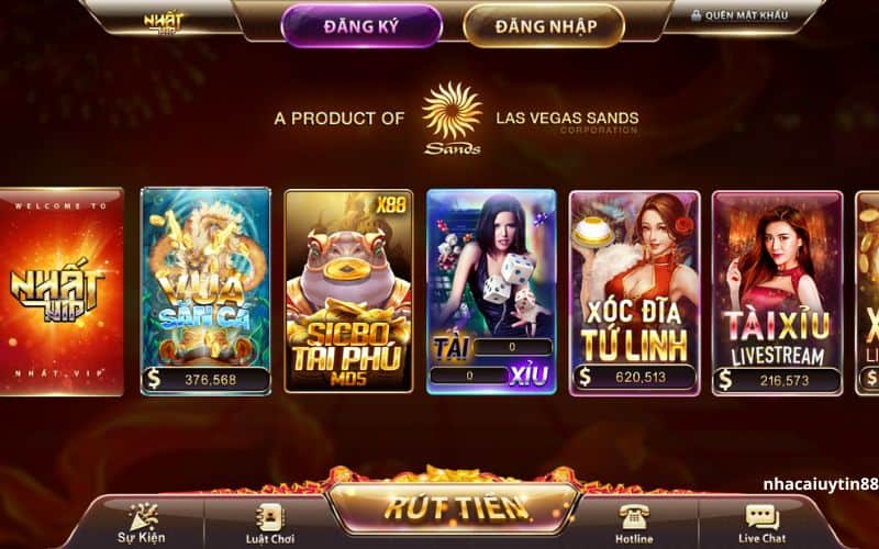 Cổng game Nhất Víp