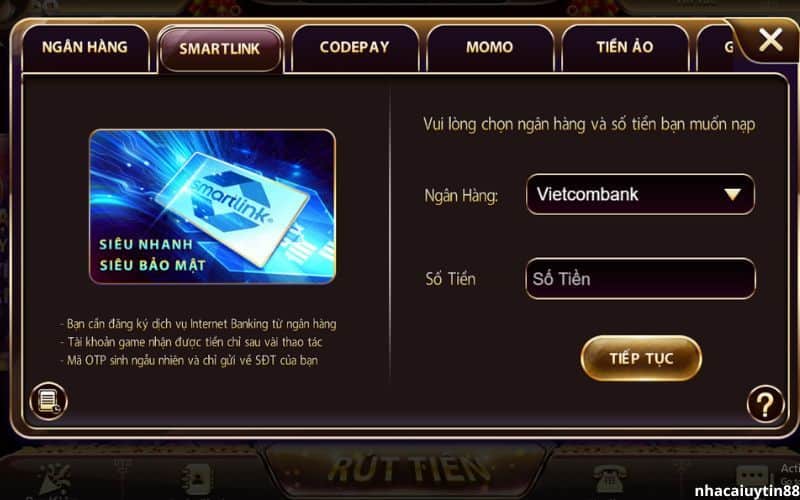 Hướng dẫn nạp tiền Nhat vip