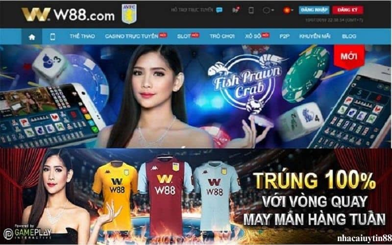 W88 tặng 90K tiền cược free