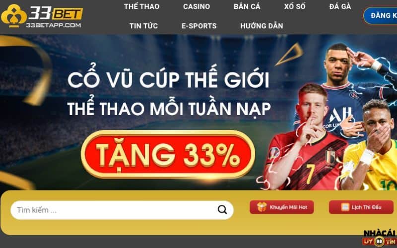 Đánh giá nhà cái 33bet