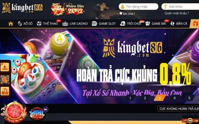 Trang chủ nhà cái Kingbet86