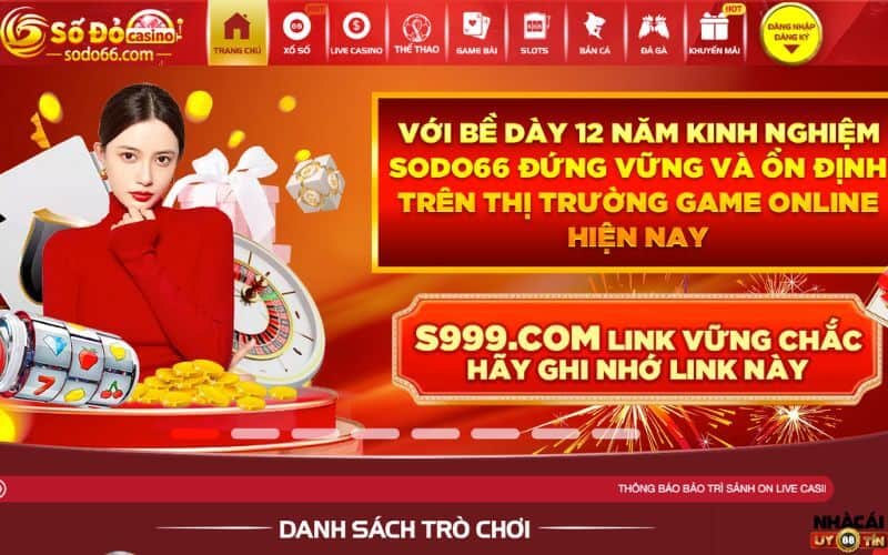 Trang chủ nhà cái Sodo66